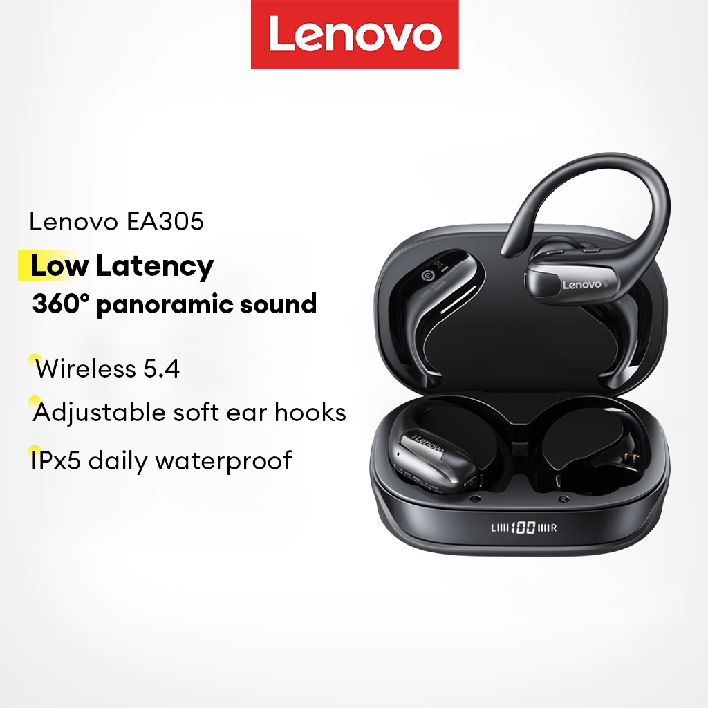 Fone Bluetooth Lenovo EA305 - Som Est?reo 1 Fone Bluetooth Lenovo EA305 - Som Estéreo