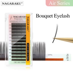 Extensões de Cílios NAGARAKU 5D Air Series
