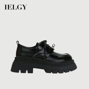 Mocassim Feminino Couro Sola Grossa Preto