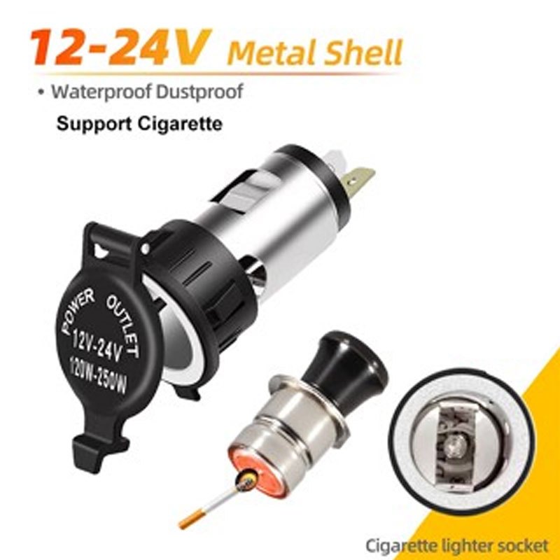 Isqueiro Automotivo 12V-24V Resistente 1 Isqueiro Automotivo 12V-24V Resistente