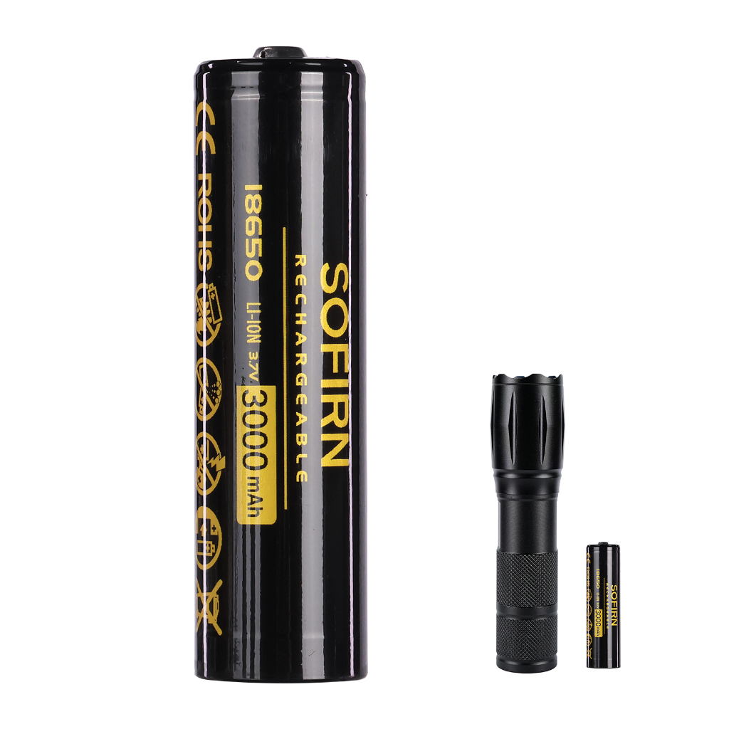Lanterna Zoom Brilhante 18650 Recarreg?vel 1 Lanterna Com Zoom Brilhante Com Bateria Sofirn 3000mah Recarregável 18650
