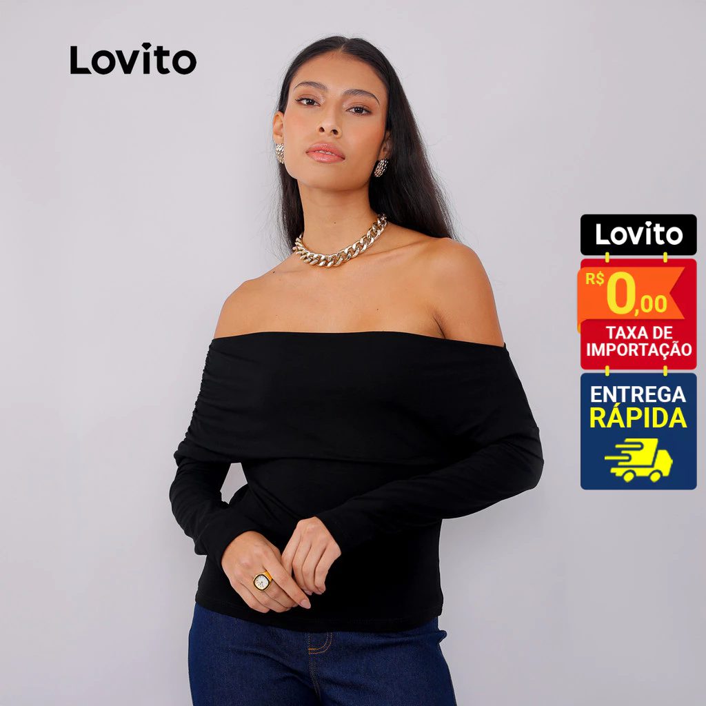 Blusa Lisa Elegante Feminina Viscose 1 Blusa Lisa Elegante Feminina Viscose