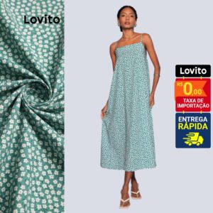 Vestido Floral Elegante Plus Size Feminino