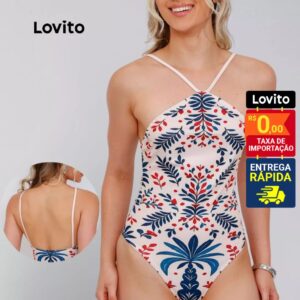 Body Feminino Estampa Tropical Coqueiro