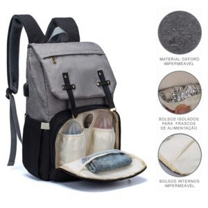 Mochila Maternidade Térmica Lequeen Dândi Smart