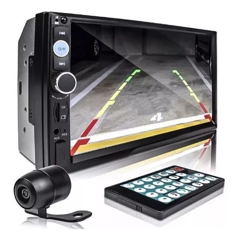 Central Multimídia 2 Din Android Espelhamento 1 Central Multimídia Universal Mp5 2 Din Espelhamento Câmera Ré Android
