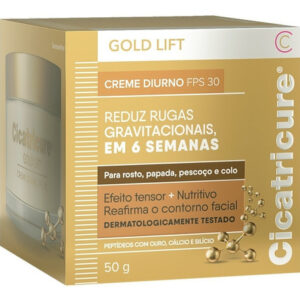 Creme Gold Lift Facial Cicatricure Diurno Fps30 50g
