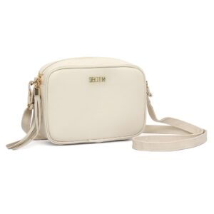 Bolsa Transversal Selten Creme Pequena