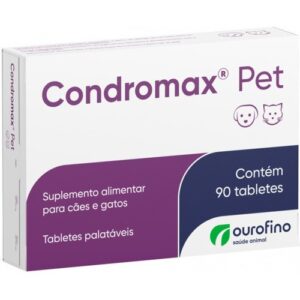 Condromax Pet C/ 90 Tabletes - Suplemento Alimentar P/ Cães e Gatos