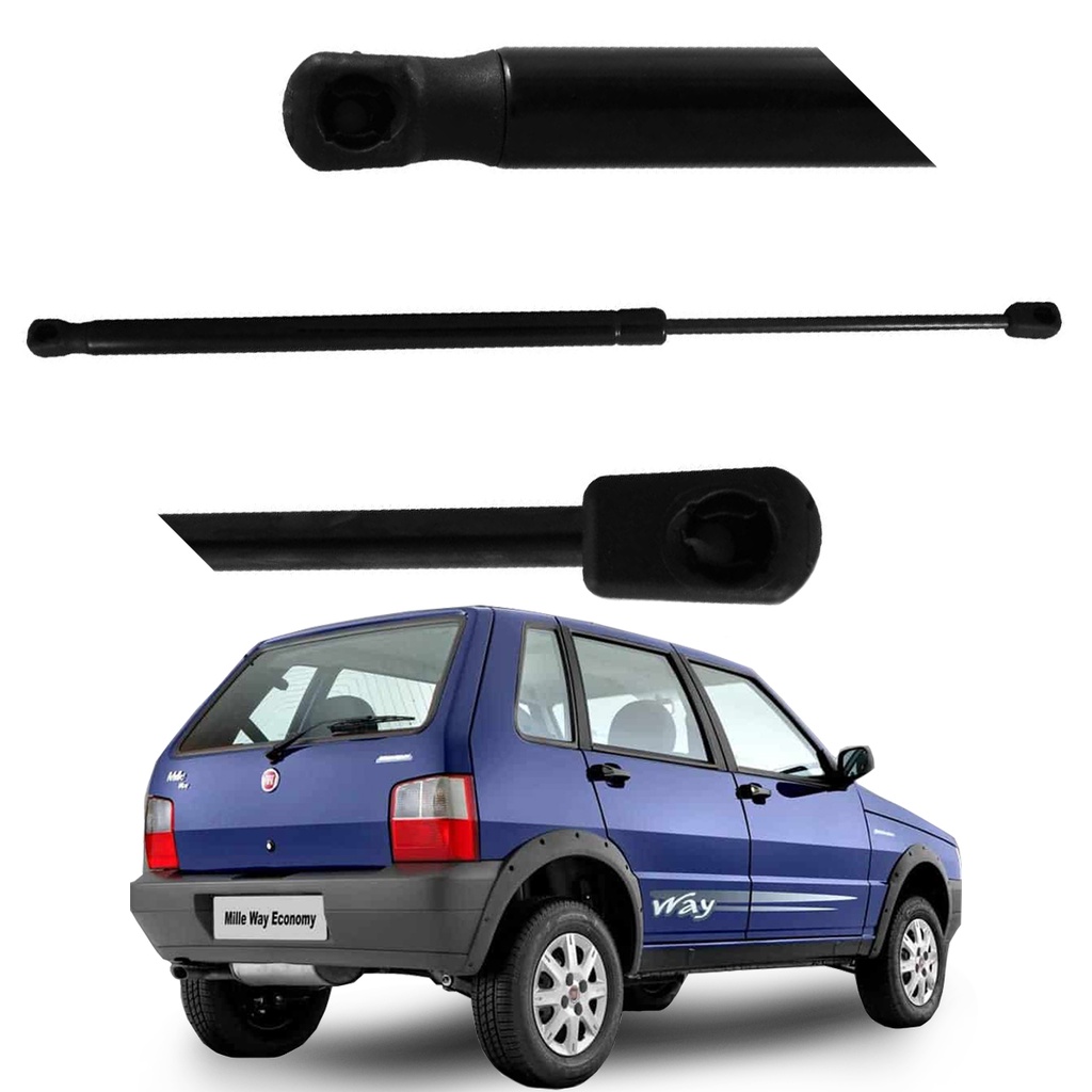 Amortecedor Porta Malas Fiat Uno Mille Economy Fire 2011-2013 1 Amortecedor Porta Malas Tampa Traseira Para Carro Fiat Uno Mille Economy Fire 2011 A 2013