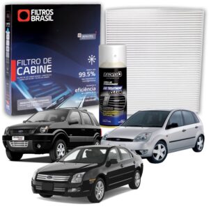Filtro Ar Condicionado + Higienizador Automotivo