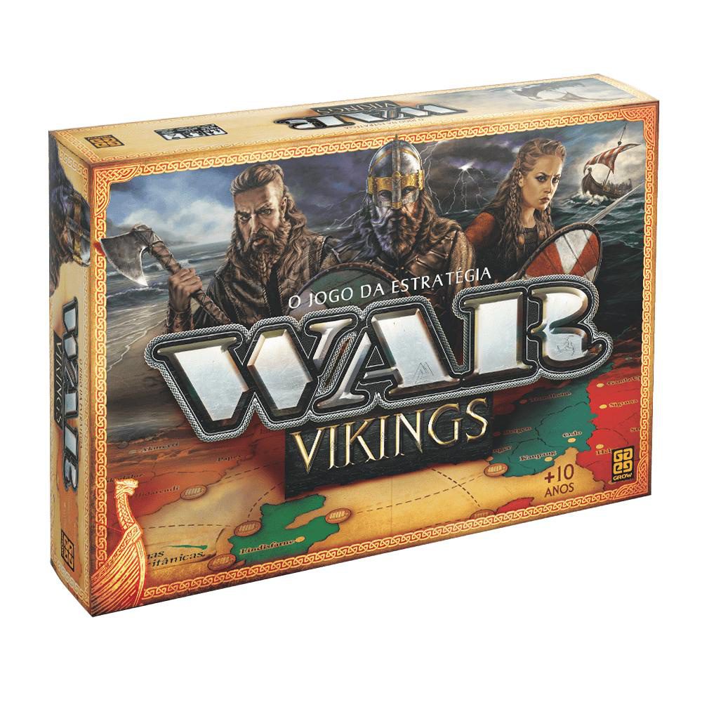 Jogo de Tabuleiro Vikings - Estrat?gia Medieval 1 Jogo de Tabuleiro Vikings - Estratégia Medieval