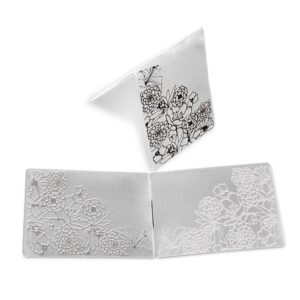 Molde Embossing Floral Mimo - 10,6x15cm