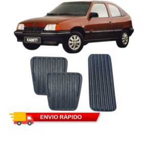 Kit Capa Pedal Borracha Kadett 89 90 91 92 93 a 98