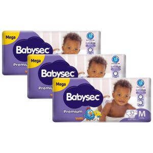 Fraldas Babysec Galinha Pintadinha Premium M