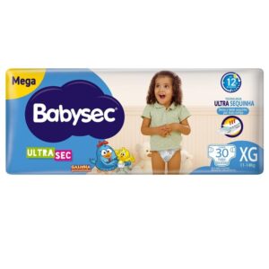 Fralda Babysec Galinha Pintadinha Ultra Sec XG