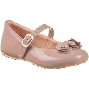 Sapatilha Infantil Sapato Laço Brilho Ramo Flores Leve Boneca Salomé Menina Rasteirinha Macio Confortável Festa Daminha