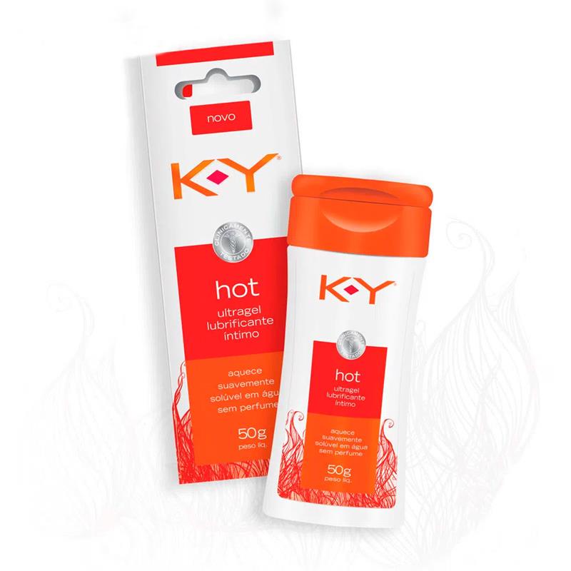 Lubrificante ?ntimo K-Y Efeito Aquecedor 50g 1 Lubrificante Íntimo K-Y Efeito Aquecedor 50g