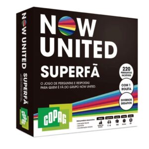 Jogo de Cartas Now United Super Fã 110 Cartas