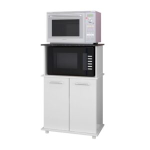 Armário Micro-ondas e Forno 2 Portas Branco