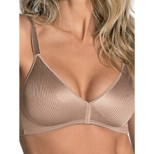 Sutiã Sem Aro Plus Size Decote Acentuado