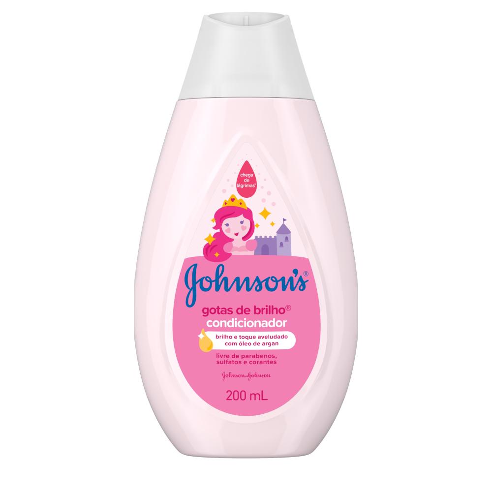 Condicionador Gotas Brilho Johnson's Baby 200ml 1 Condicionador Gotas de Brilho Johnson's Baby 200ml