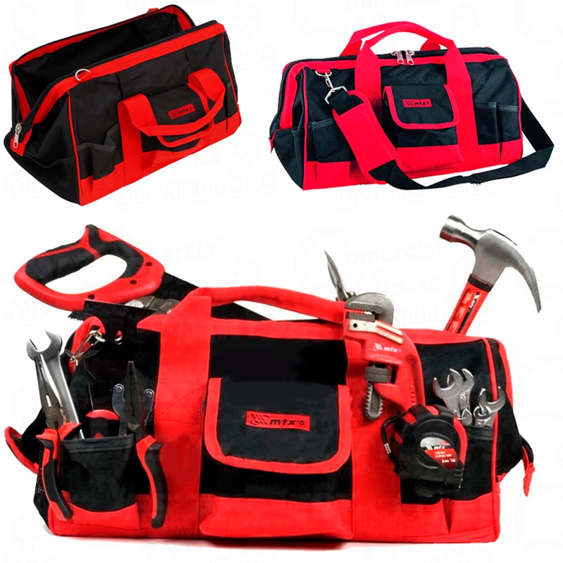 Mala Bolsa Ferramentas 32 Bolsos Profissional 1 Mala Bolsa Para Ferramentas Com 32 Bolsos Multiuso Profissional Pedreiro Engenheiro Construção Civil
