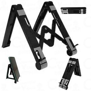 Suporte Apoio Compacto Articulado Portátil De Mesa Para Celular Tablet Notebook Home Office Top