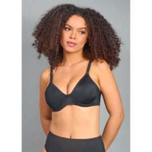 Sutiã Sem Bojo Plus Size Preto Tactel