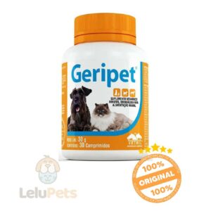 Suplemento Vitamina Geripet Cachorro Gato Idoso