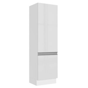 Paneleiro Cozinha 60cm MDF Branco Brilho