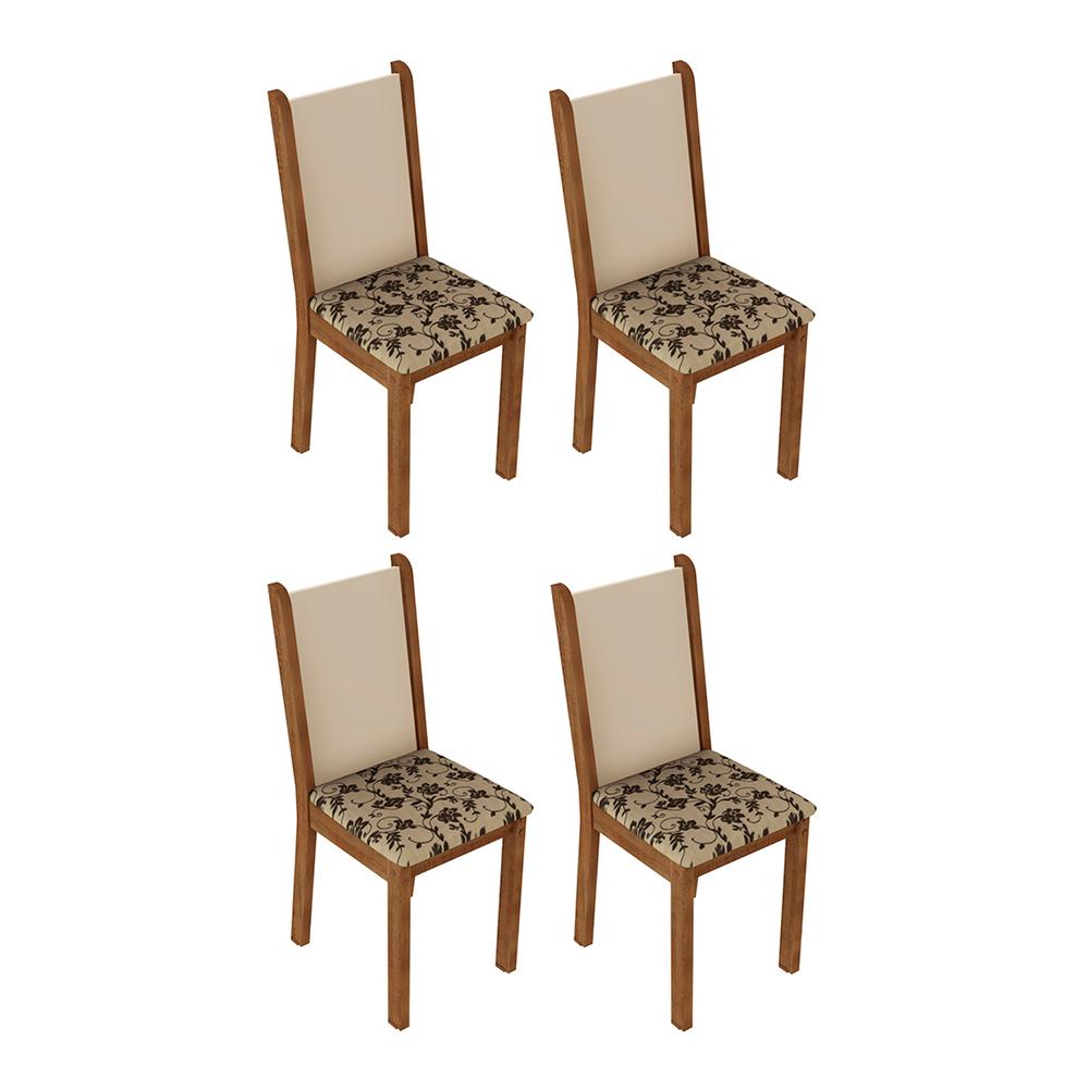 Kit 4 Cadeiras Jantar Madesa Rusticas 1 Kit 4 Cadeiras Jantar Madesa Rusticas