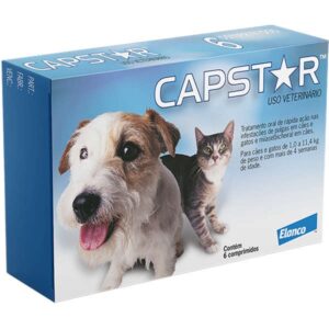 Elanco Capstar para Cães e Gatos, 6 Comprimidos x 11,4 mg