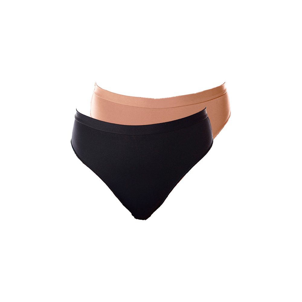 Calcinha Cavada Pele de Seda Plus Size 1 Calcinha Cavada Pele de Seda Plus Size
