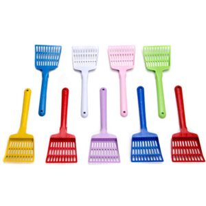 Pá Higiênica Para Catar Cocô Pet Areia De Gato PVC Animal Estimação Cores Sortidas