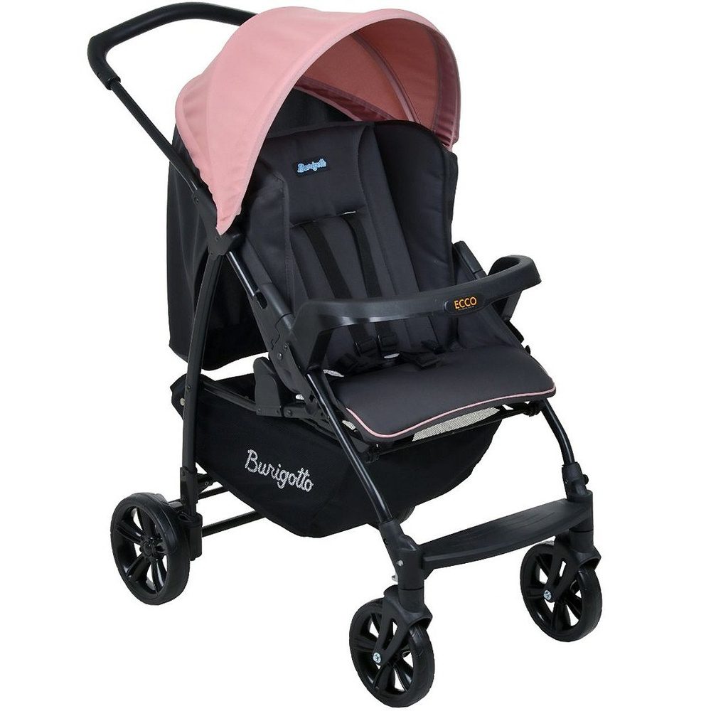 Carrinho de Beb? Burigotto Ecco Rosa 1 Carrinho de Bebê Burigotto Ecco Rosa
