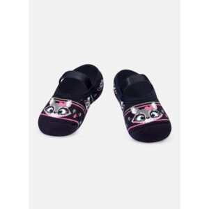 Meia Antiderrapante Bebê Guaxinim Puket