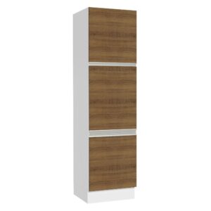 Paneleiro Cozinha 60cm 3 Portas Branco Madesa