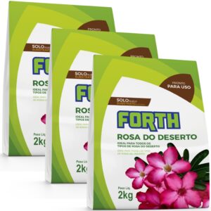 3 Forth Substrato Para Rosa Do Deserto 2kg - Forth Jardim