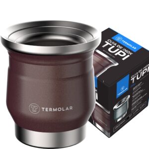 Cuia Térmica Inox Tupi 250ml Bronze