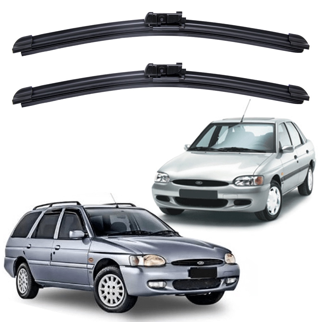 Palheta Limpador Ford Escort Zetec SW 1997-2002 1 Par Palhetas Limpador Parabrisa Para Carro Ford Escort Zetec SW 1997 - 2002