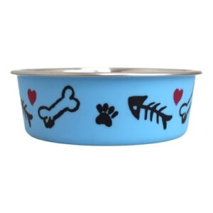 Comedouro Inox Germanhart Antiderrapante para Cães e Gatos