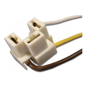 Soquete Com Fio Lampada Farol 3 Vias Fio 1,5mm H4 H5
