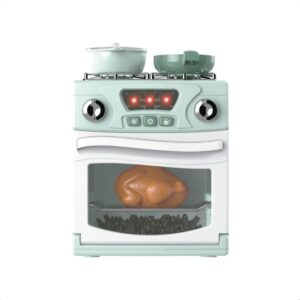 Brinquedo Fogão Mini Cozinha com Luz Som Interativo Faz de Conta Infantil - Fenix Brinquedos LKC-990