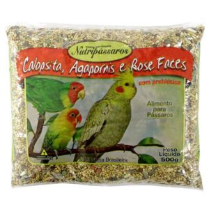 Mistura Para Calopsita Com Frutas Nutripássaros 500g