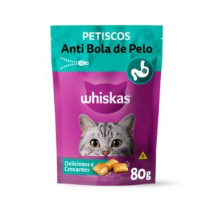 Petisco Whiskas Anti Bola de Pelo Gatos