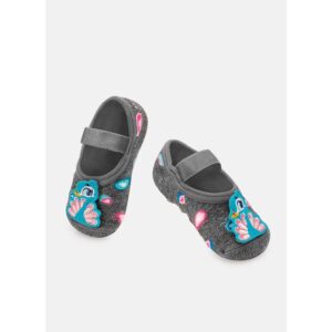 Meia Sapatilha Antiderrapante Bebê Pavão