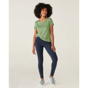 Legging Feminina Algodão Cintura Média
