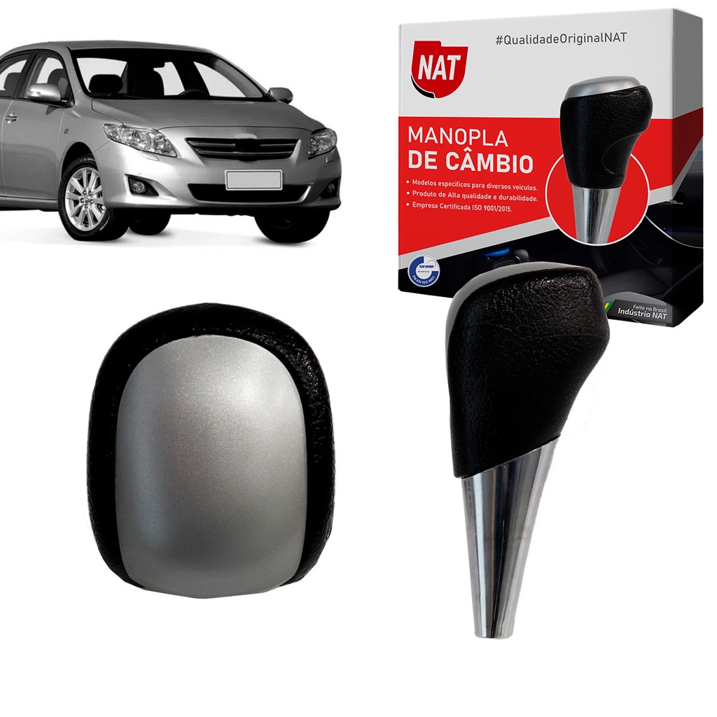Manopla C?mbio Autom?tico Corolla 2009-2014 1 Manopla Câmbio Automático Corolla 2009-2014