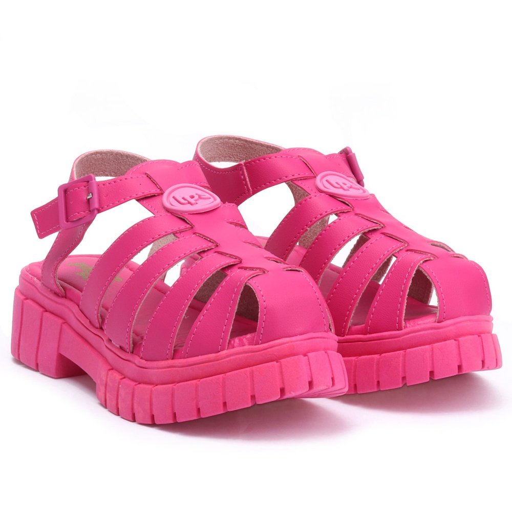 Sand?lia Fisherman Plataforma Pink WorldColors 1 Sandália Fisherman Plataforma Pink WorldColors